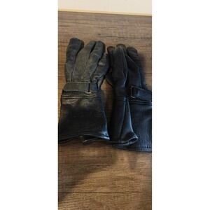American Deer Leather Gloves Thinsulate 40g Insulation Women's Size XS Black